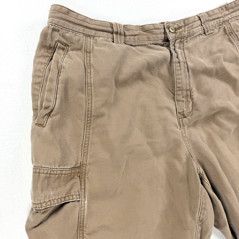 Mens Tommy Bahama Relax Cargo Shorts Tencel Brown Utility Size 36 Vacation Beach - Picture 6 of 13